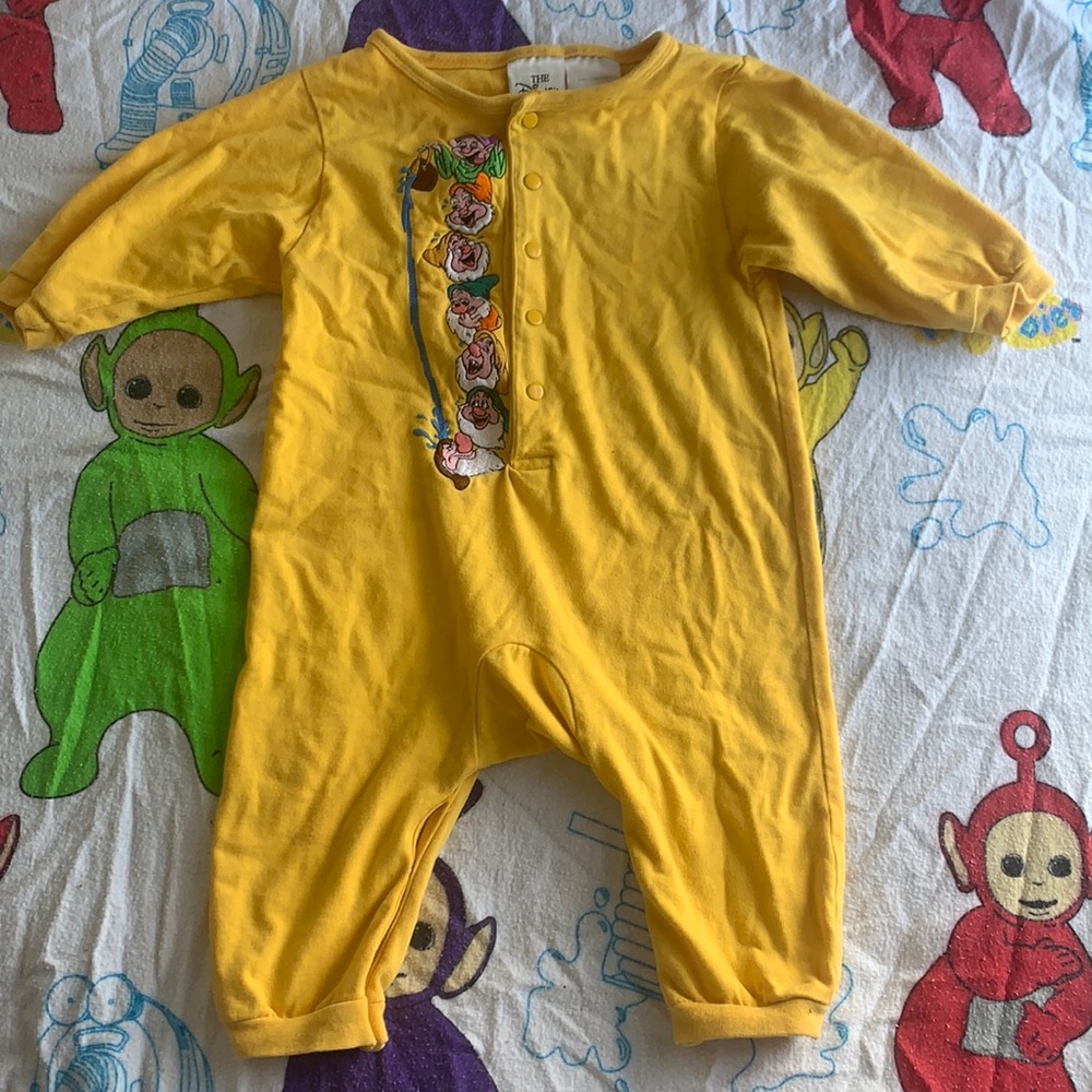 Vintage Disney Snow White and the Seven Dwarfs Romper
